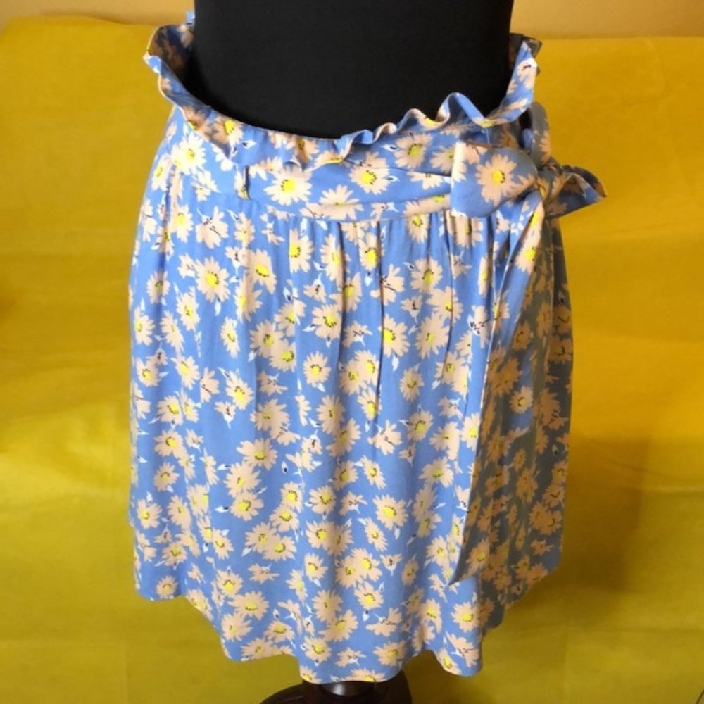 Who What Wear Floral Mini Skirt - L